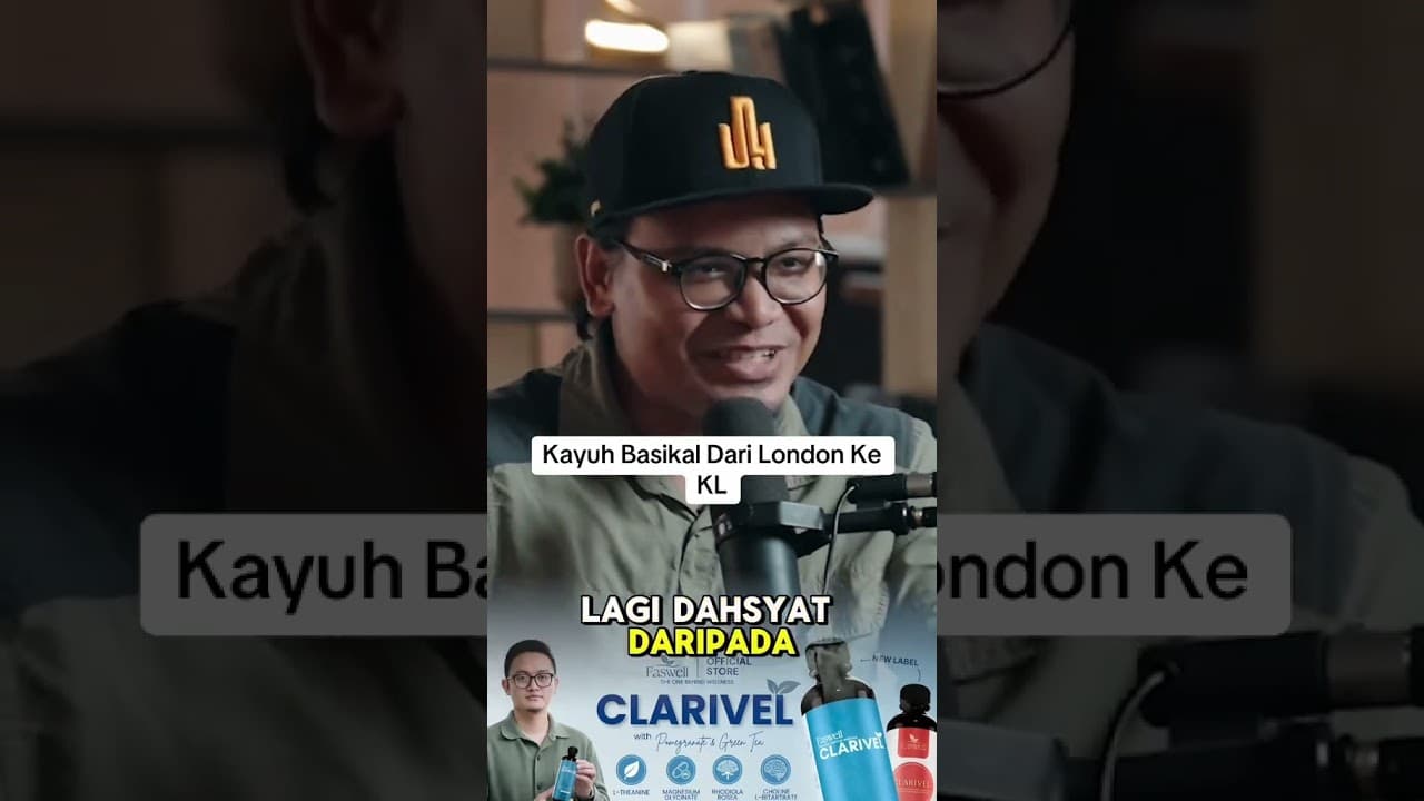 Inspirasi tengok Mat Saleh berbasikal dari London ke KL #ShopeeYTDeals