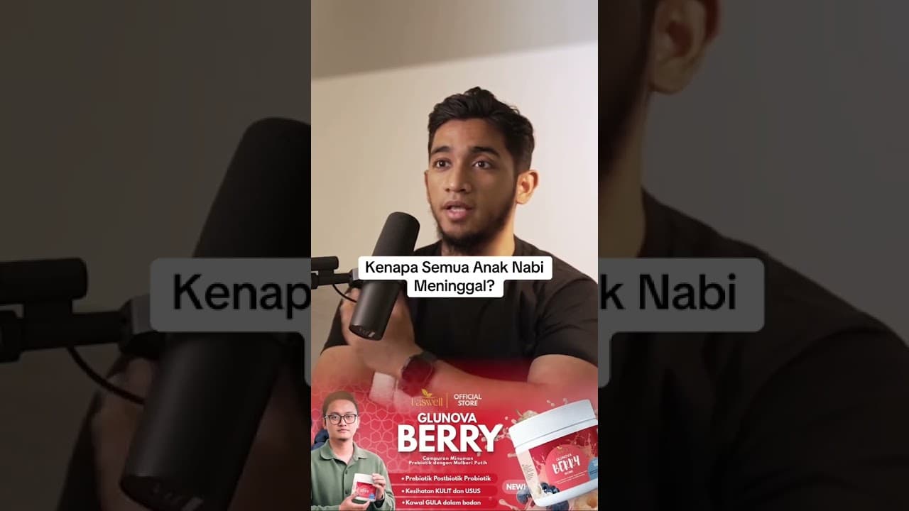 Semua anak Nabi meninggal sebelum beliau kecuali seorang.. #ShopeeYTDeals
