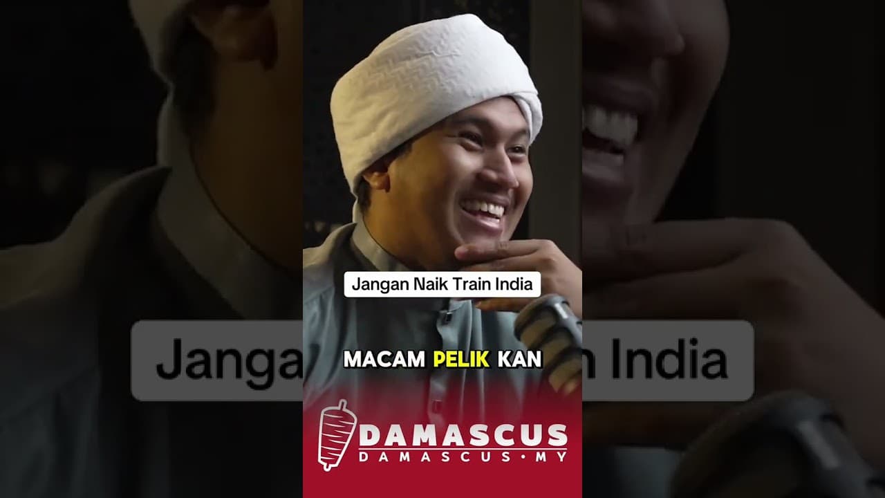 Nak membuang dalam tandas Tren India