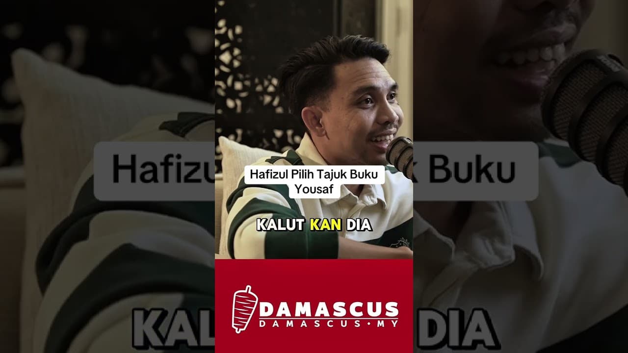 Tajuk buku Yousaf dipilih Tuan Hafizul. #ShopeeYTDeals